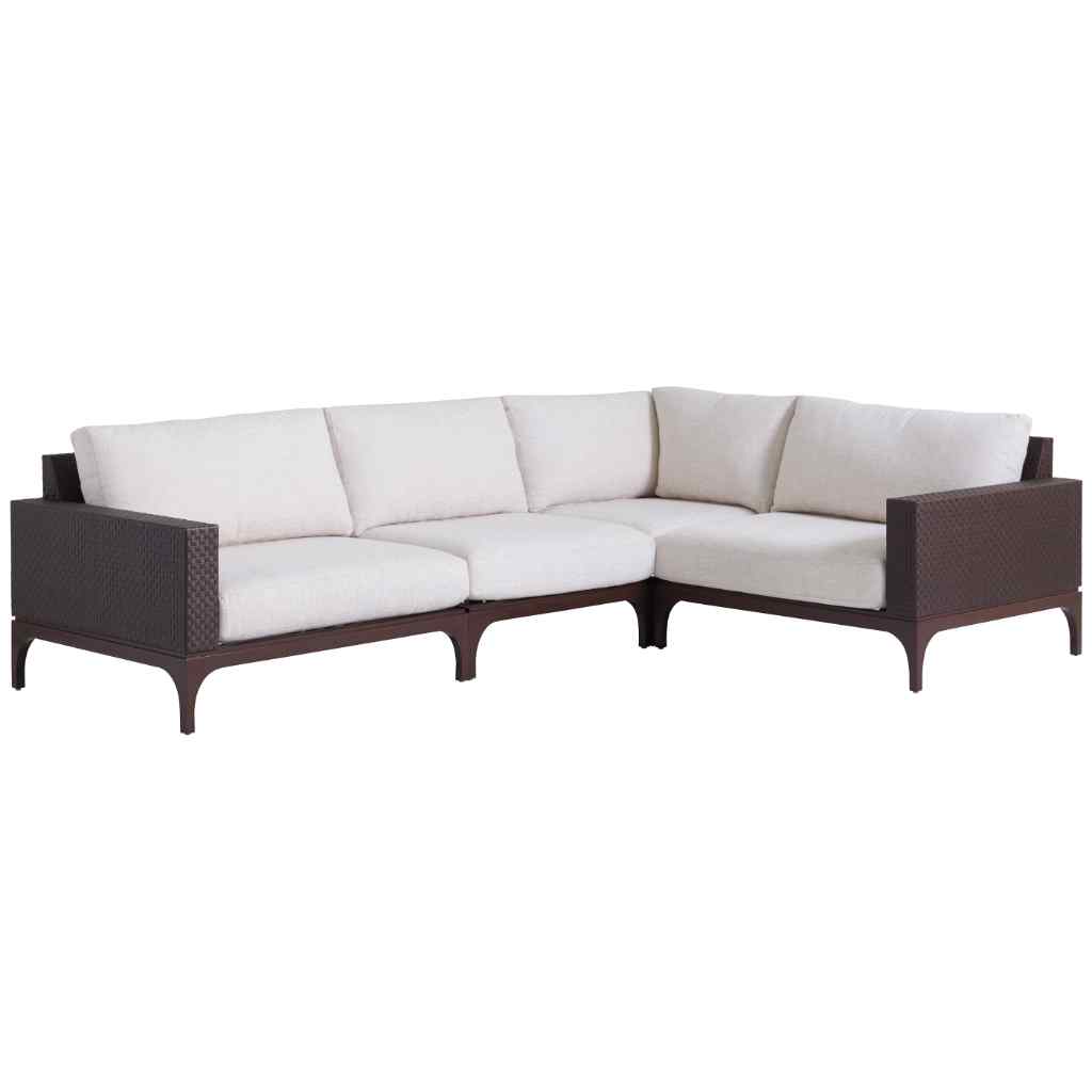 Abaco Sectional White