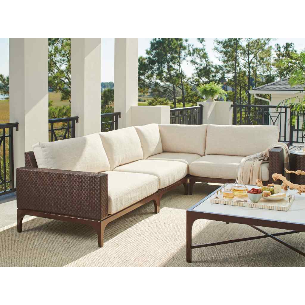 Abaco Sectional White