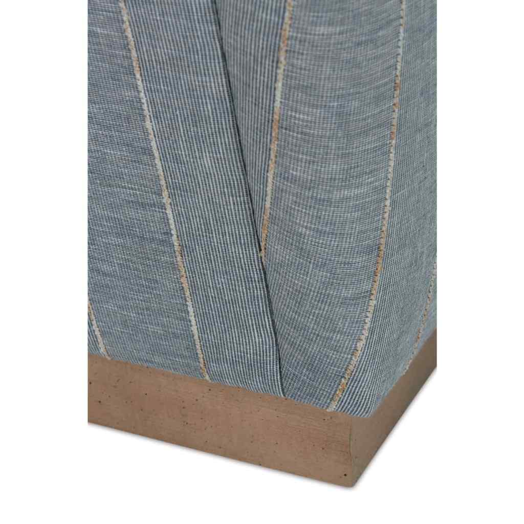 Allie Swivel - Indigo Kid-Proof Stripe Federal Blue