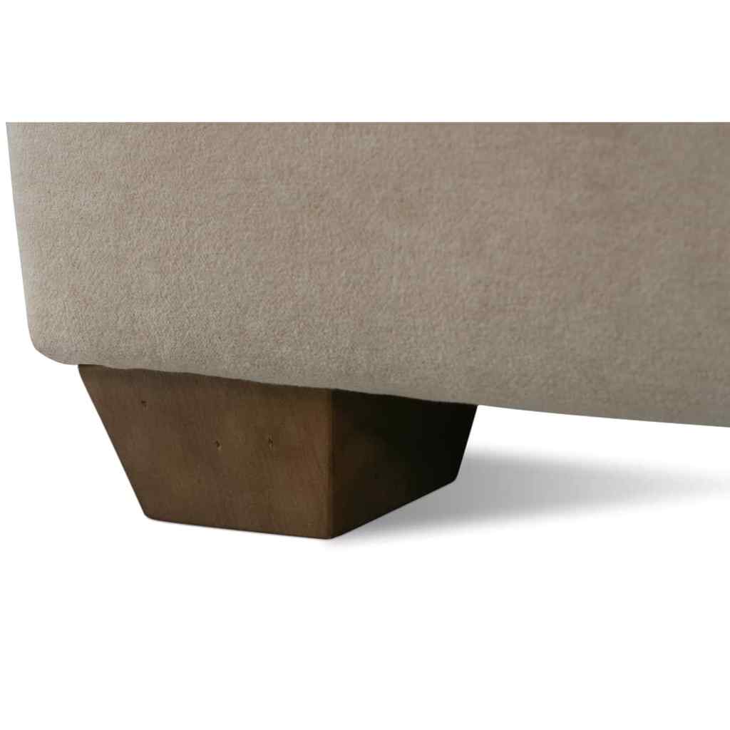 89” Lilah Sofa - Fawn Brushed Velvet Straw