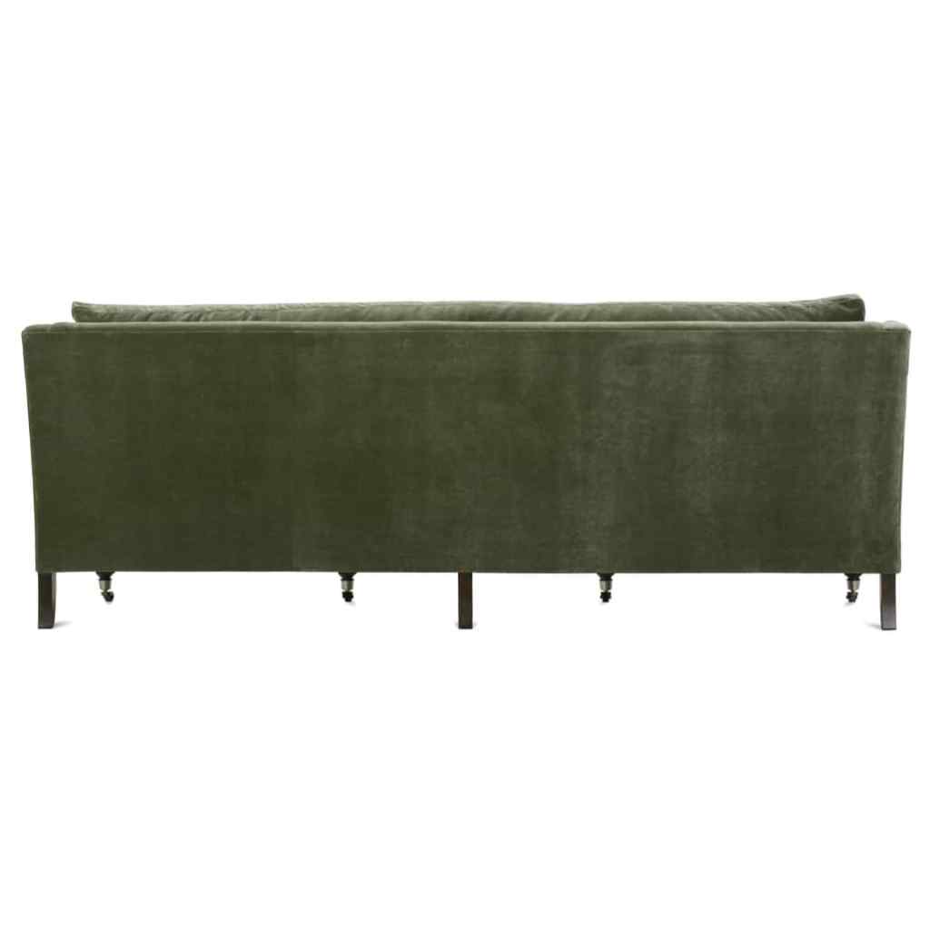 90” Madeline Sofa - Antiqued Moss Velvet Sage