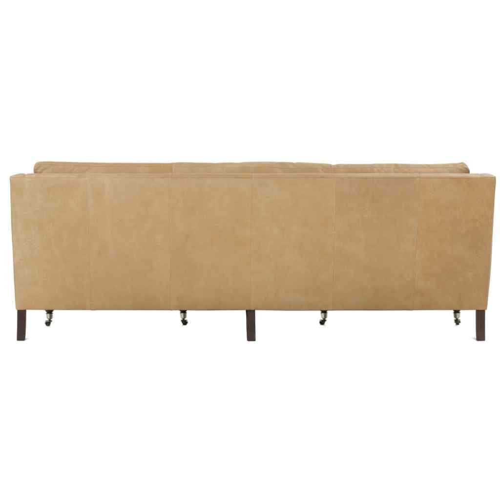 Butterscotch Madeline Leather Sofa Tan