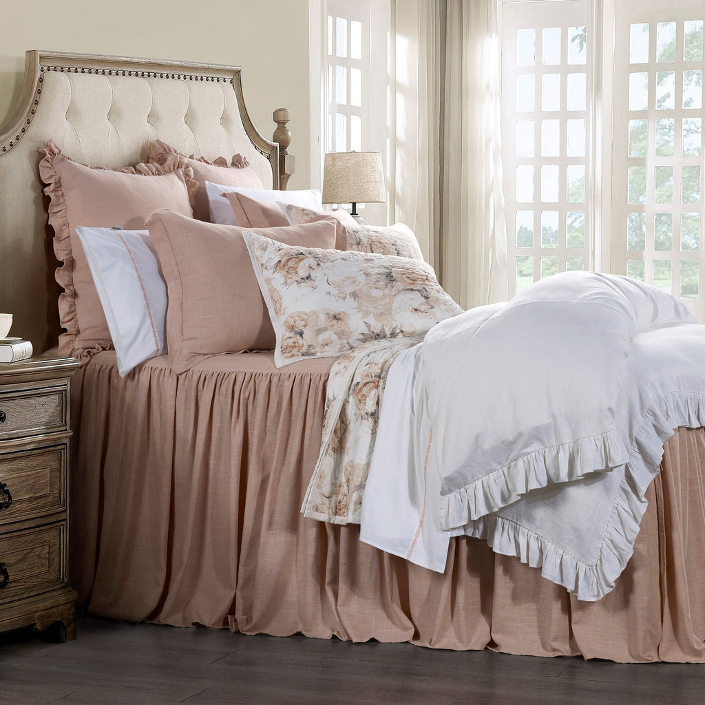 Colette Quilt Set, Blush from HiEnd Accents