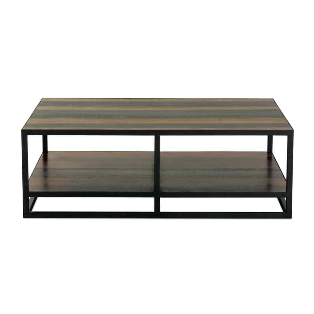 Bartola Rectangle Cocktail Table- Amber Finish