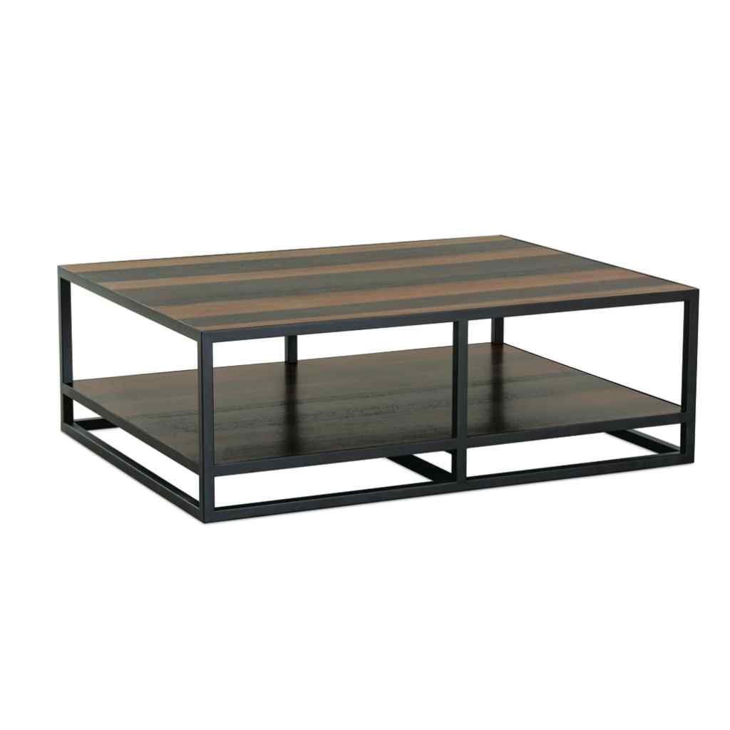 Bartola Rectangle Cocktail Table- Amber Finish