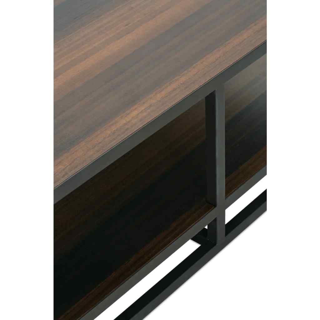 Bartola Rectangle Cocktail Table- Amber Finish