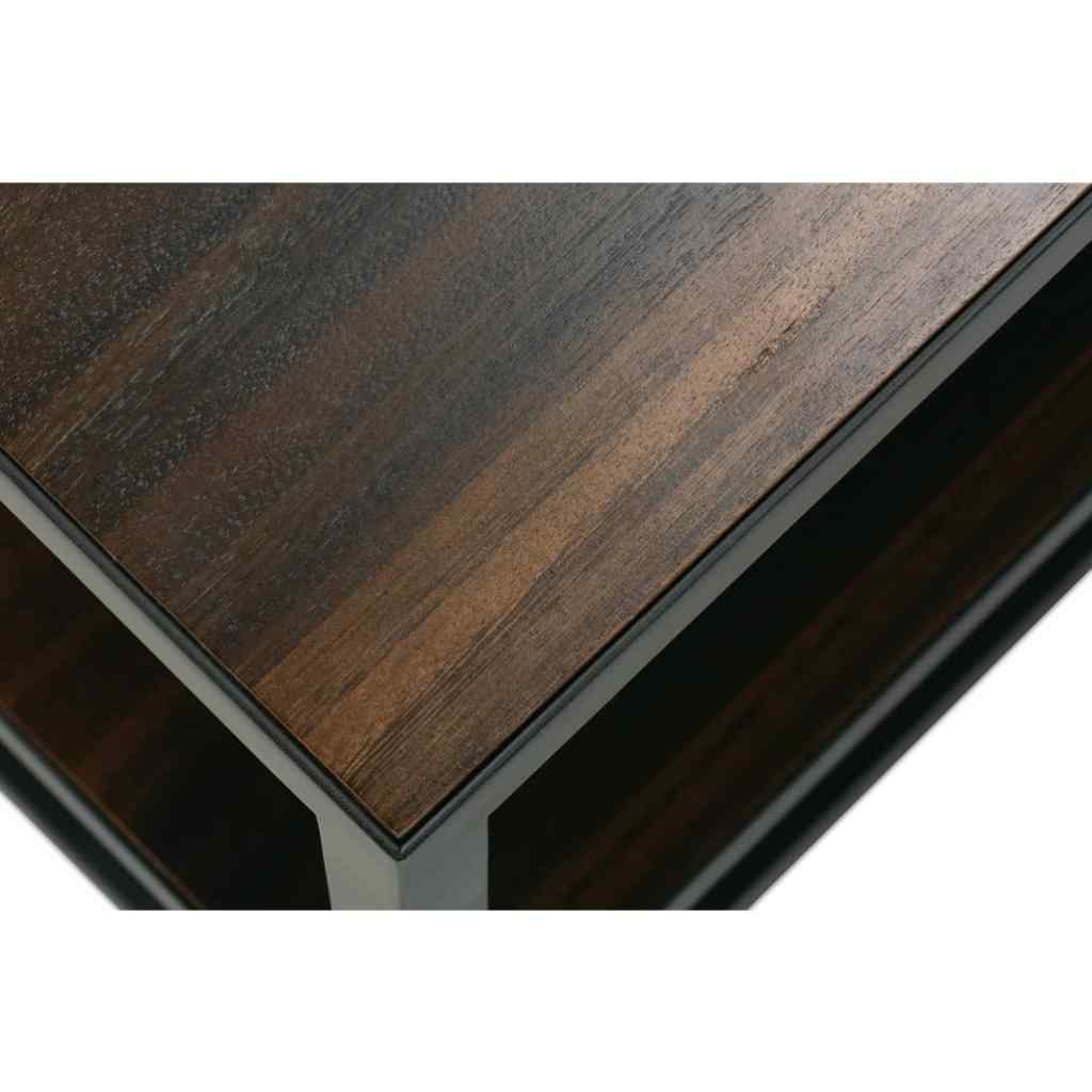 Bartola Rectangle Cocktail Table- Amber Finish