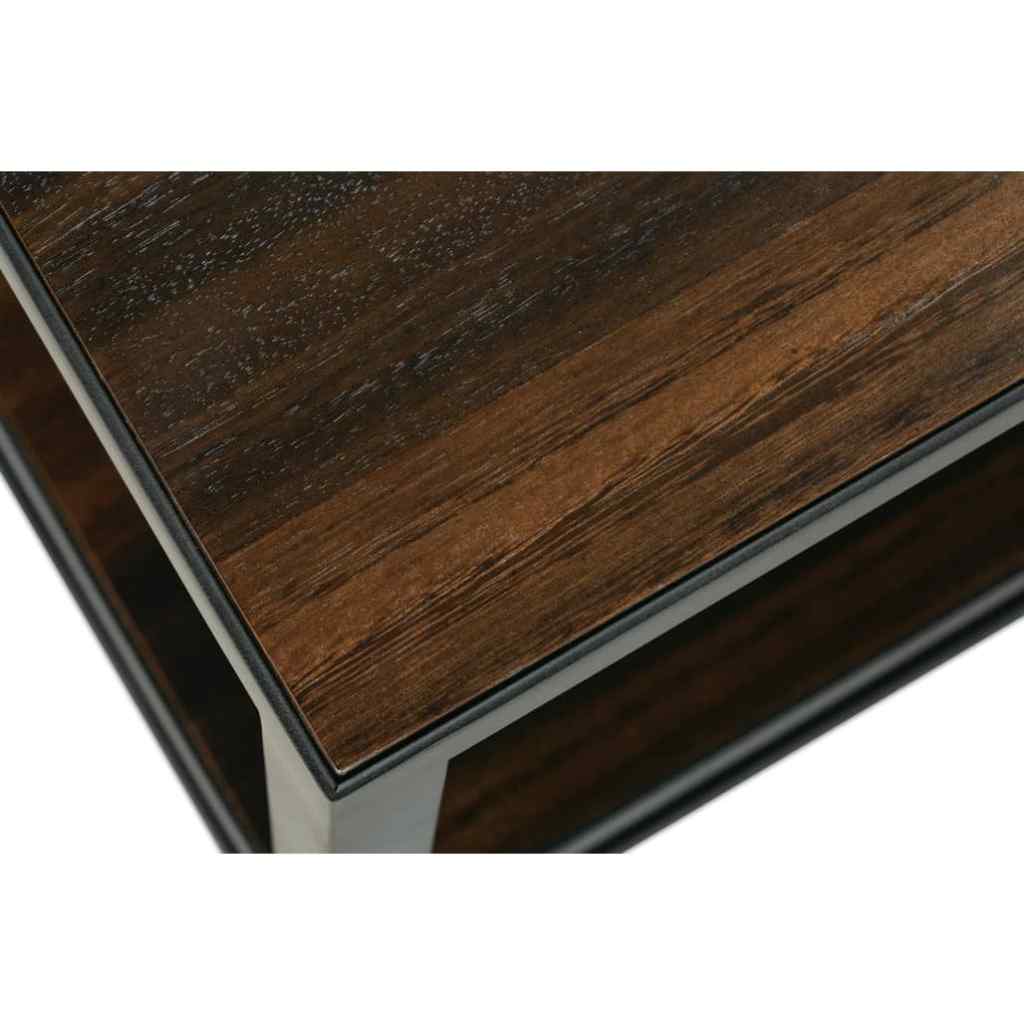Bartola Rectangle Cocktail Table- Amber Finish
