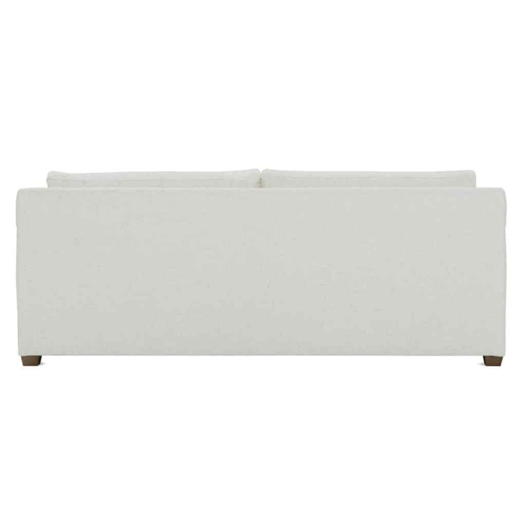 Sylvie 88in Sofa 2-Over-Bench Bone White