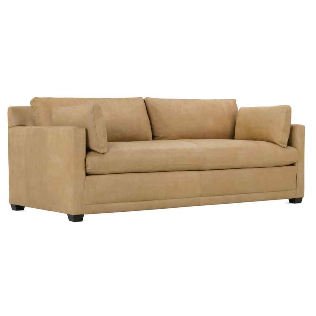 Butterscotch Sylvie Leather Sofa Tan