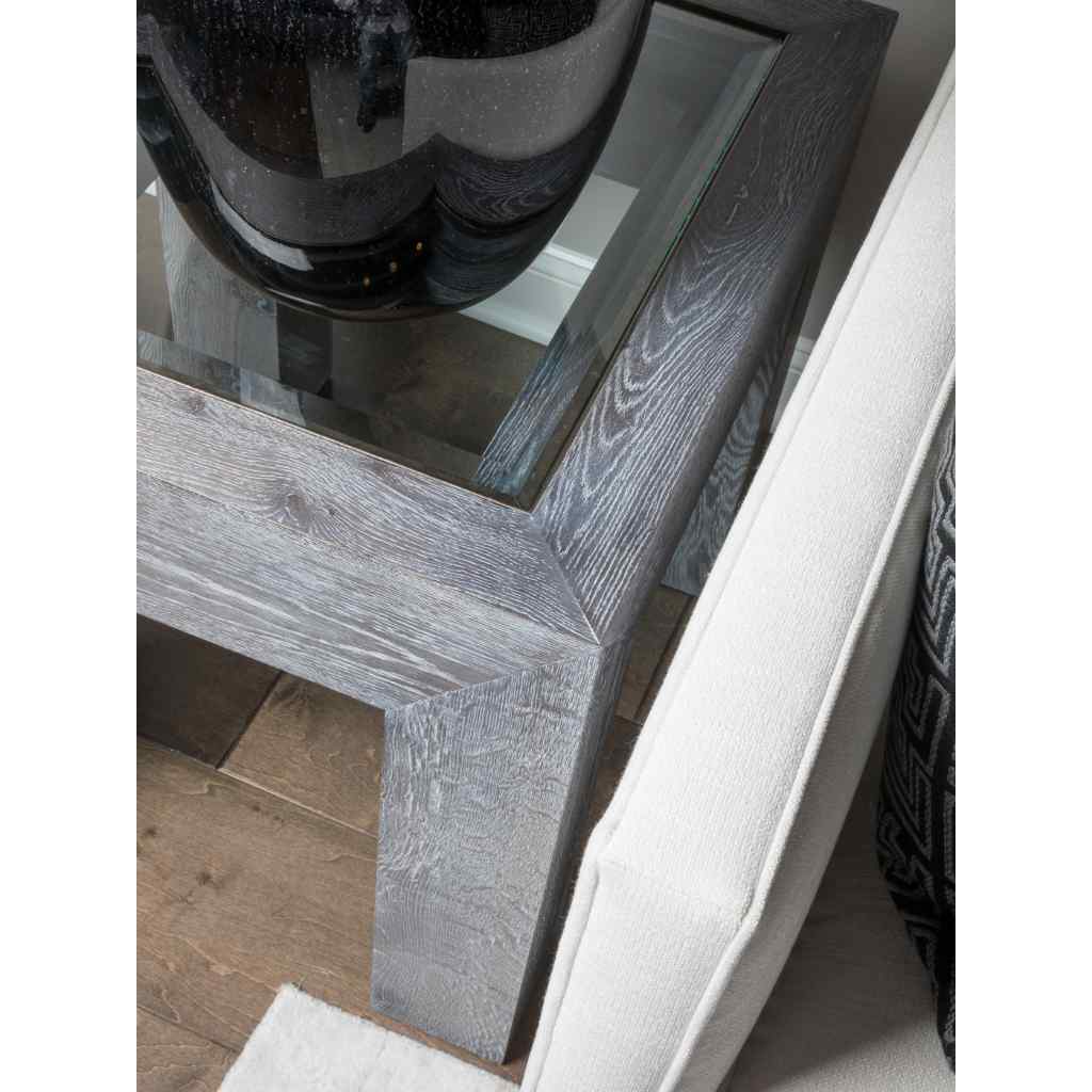 Accolade Rectangular End Table Gray