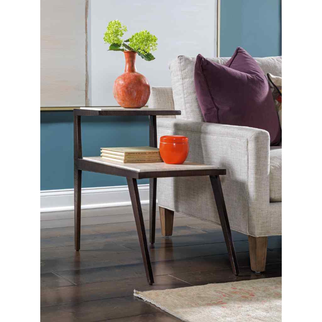 Adamo Cafe Side Table Brown