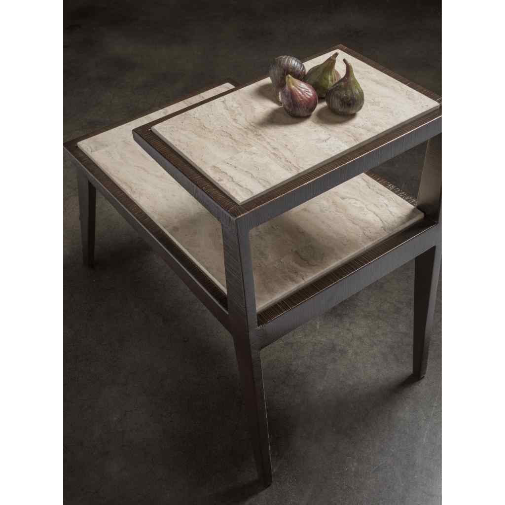 Adamo Cafe Side Table Brown