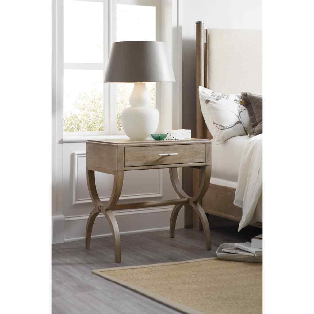 Affinity Leg Nightstand Gray