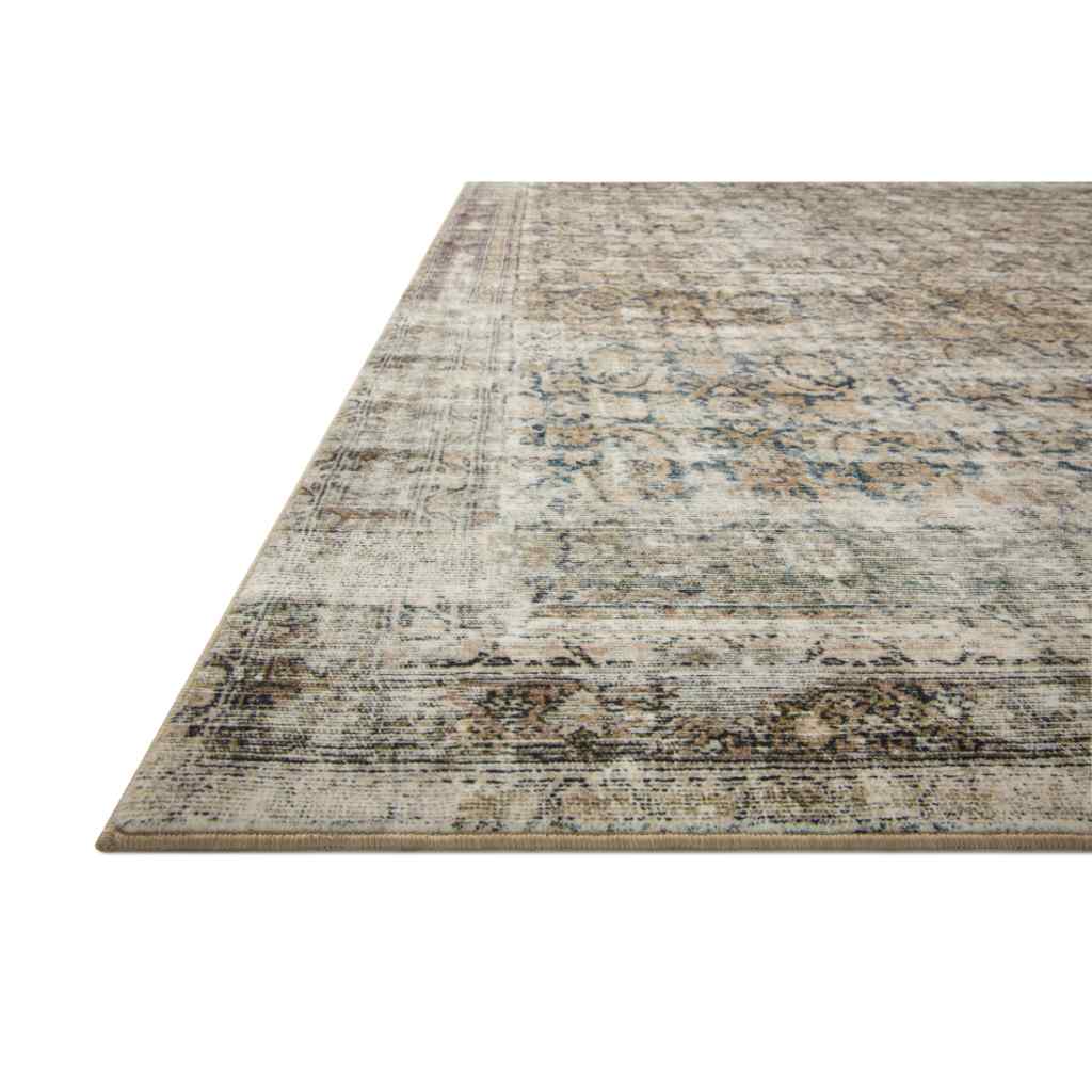 Amber Lewis x Loloi Morgan Collection Navy / Sand Rug MOG-02 Navy / Sand / 18" x 18" Sample