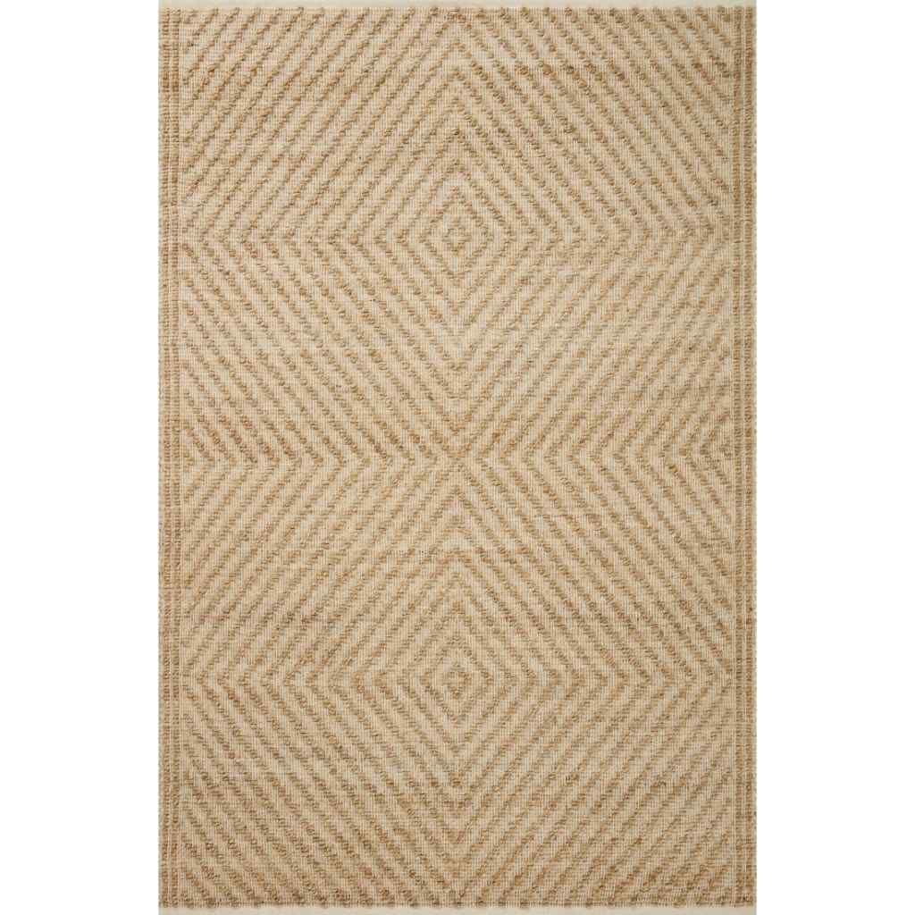 Angela Rose x Loloi Colton Collection Natural / Ivory Rug CON-04 Natural / Ivory / 9'-0" x 12'-0"