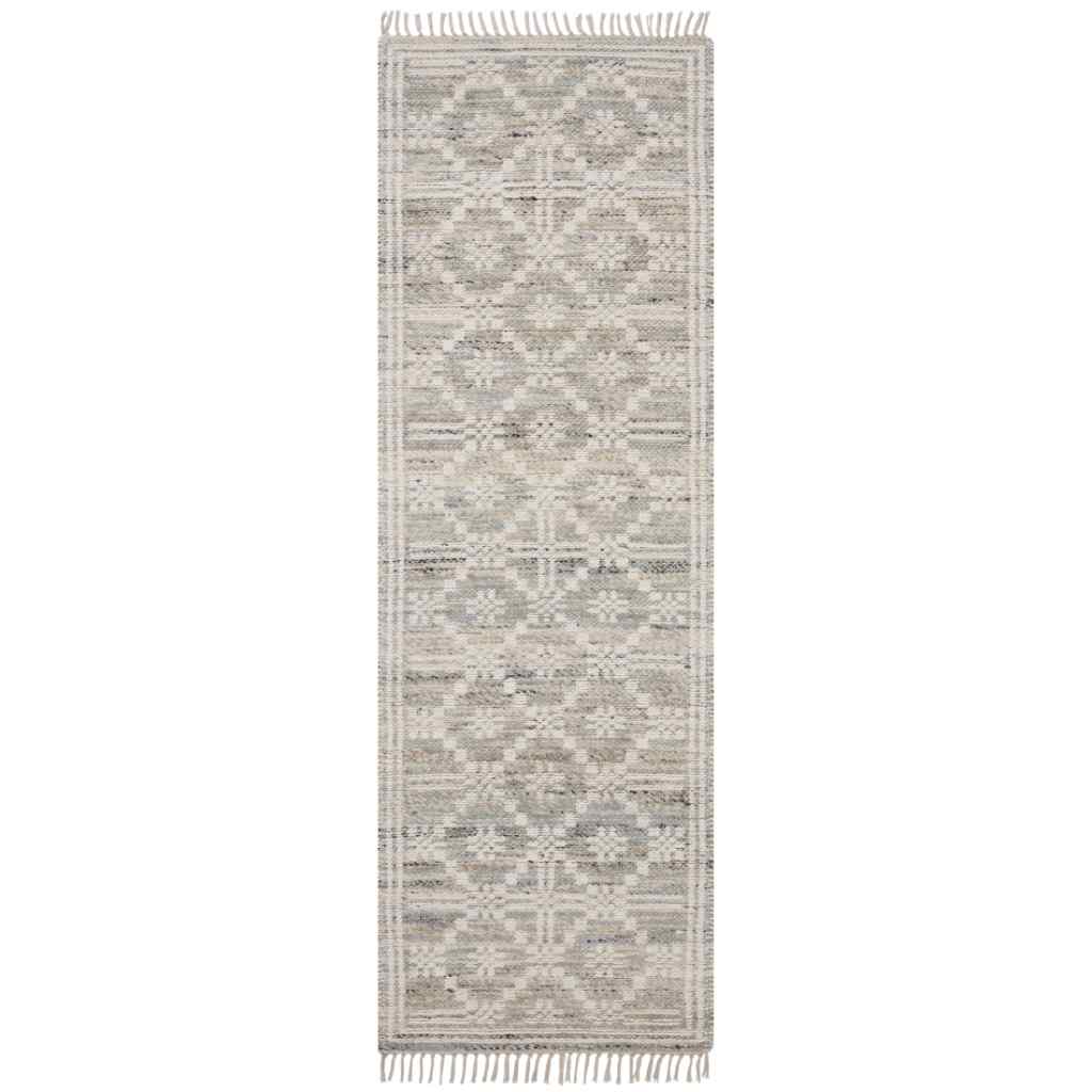 Angela Rose x Loloi Rivers Collection Lagoon / Ivory Rug RIV-02 Lagoon / Ivory / 2'-6" x 7'-6"