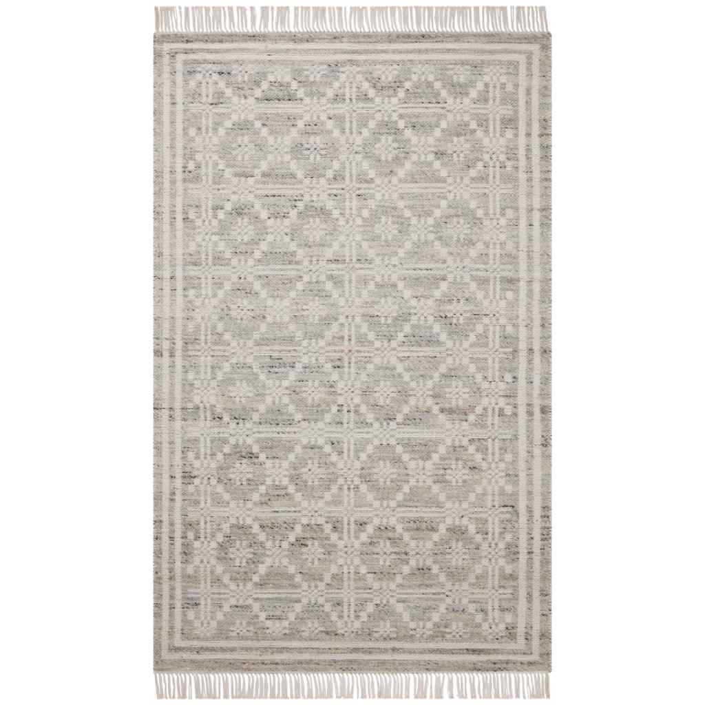 Angela Rose x Loloi Rivers Collection Lagoon / Ivory Rug RIV-02 Lagoon / Ivory / 9'-3" x 13'