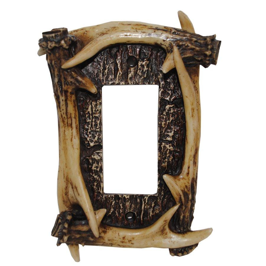 Antler Single Rocker Wall Plate from HiEnd Accents