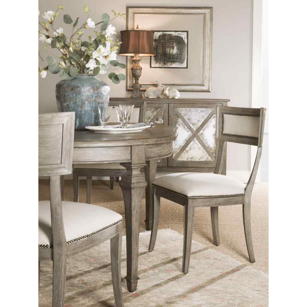 Aperitif Round-Oval Dining Table Grigio