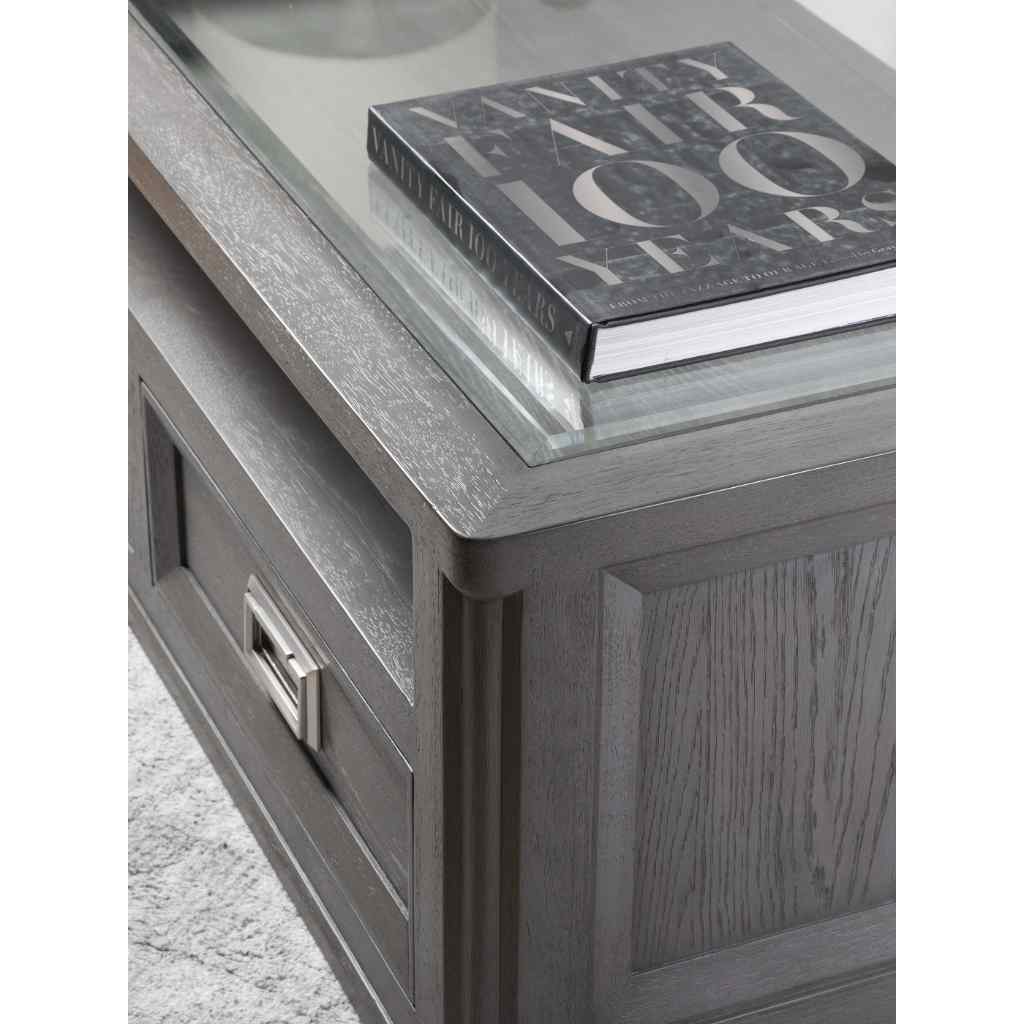 Appellation Rectangular Cocktail Table Misty Gray