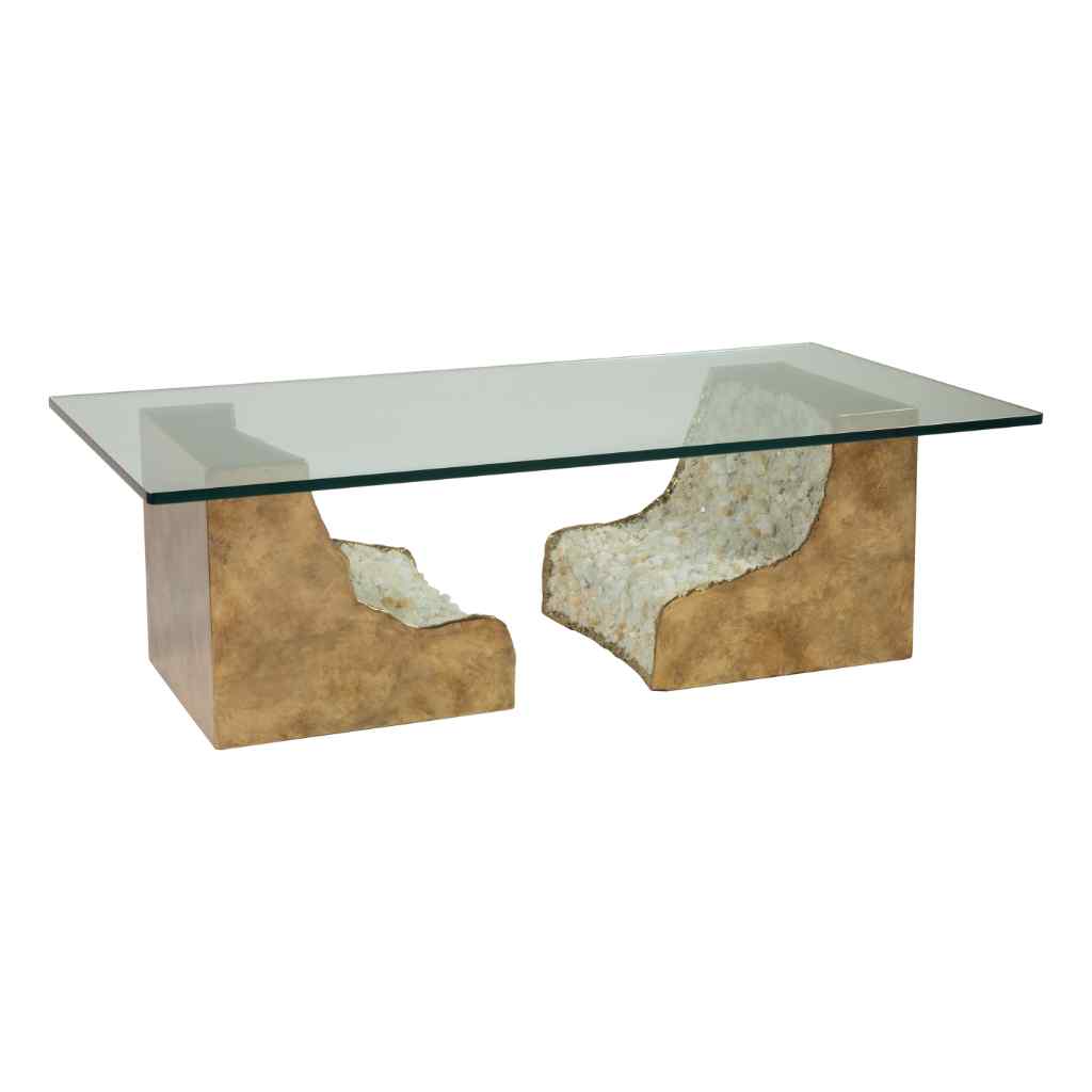 Apricity Rectangular Cocktail Table Bronze