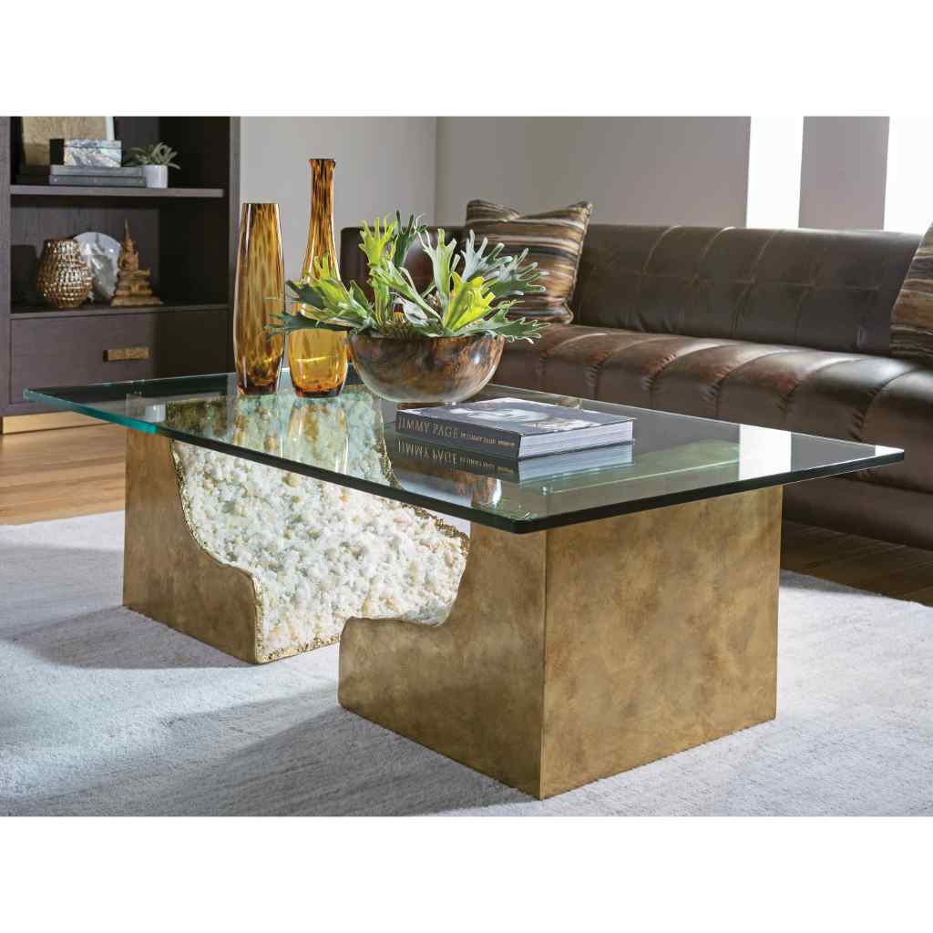 Apricity Rectangular Cocktail Table Bronze