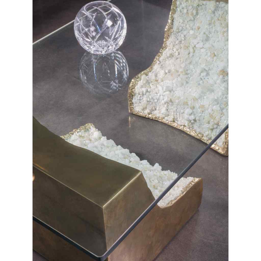 Apricity Rectangular Cocktail Table Bronze