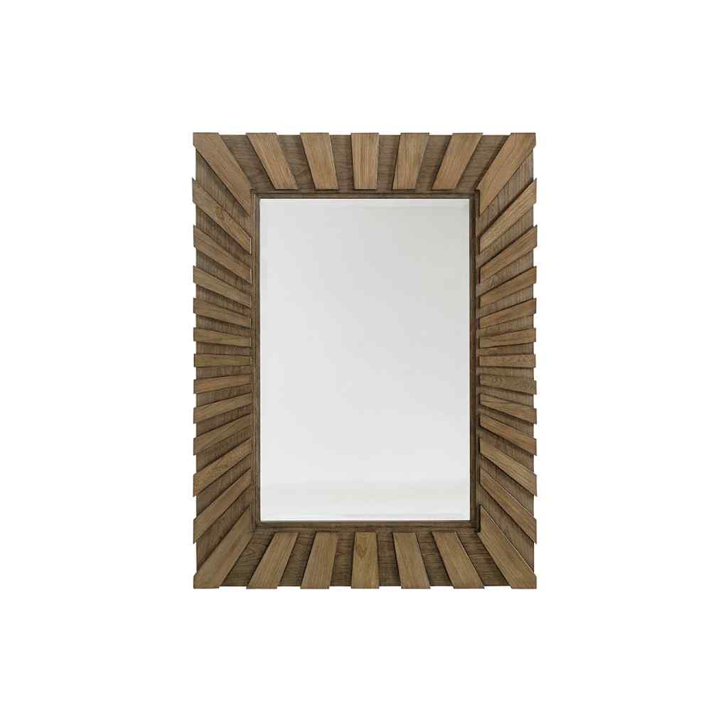 Ardley Sunburst Mirror Hatteras Gray