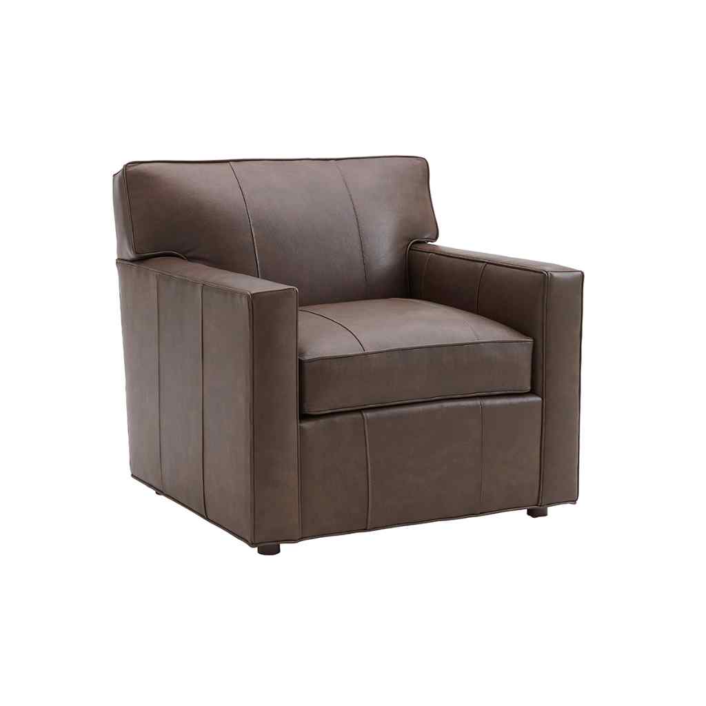 Ardsley Leather Chair Brown