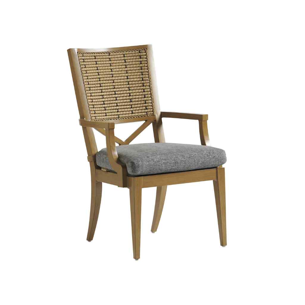 Arm Dining Chair - Los Altos Valley View Brown
