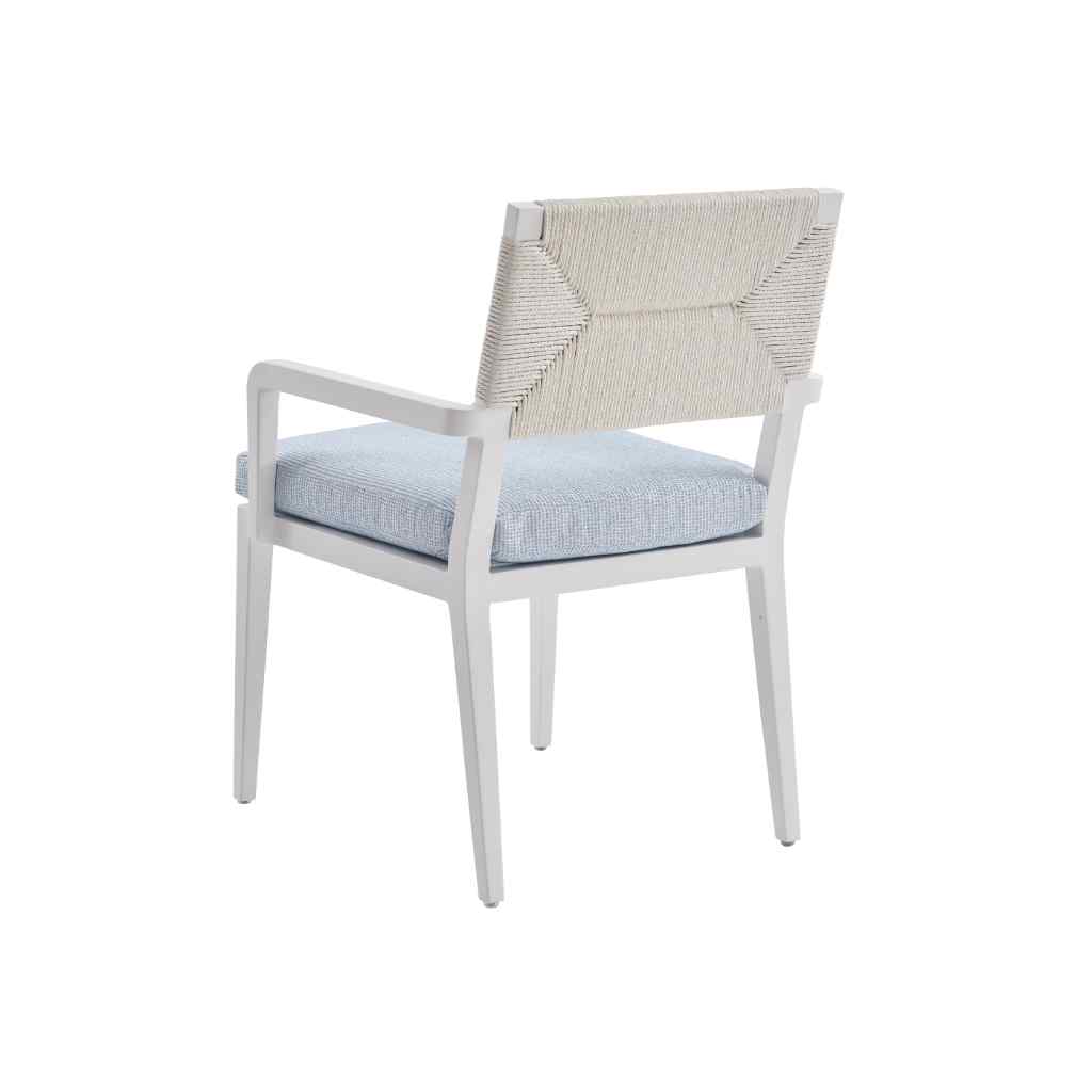 Arm Dining Chair - Ocean Breeze Promenade White