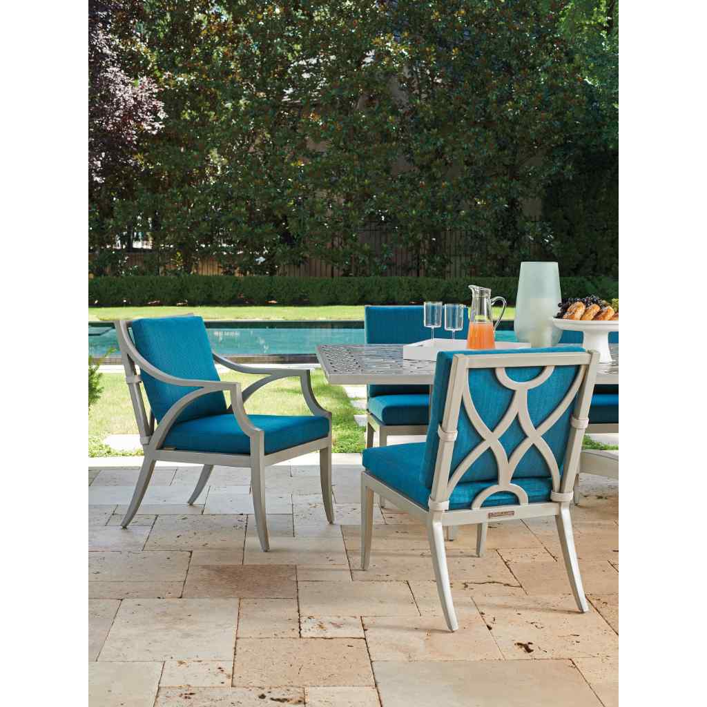 Arm Dining Chair - Silver Sands Oyster