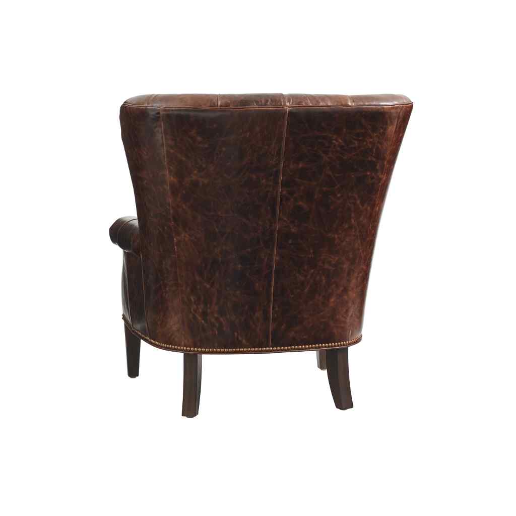 Atwater Leather Chair Brown
