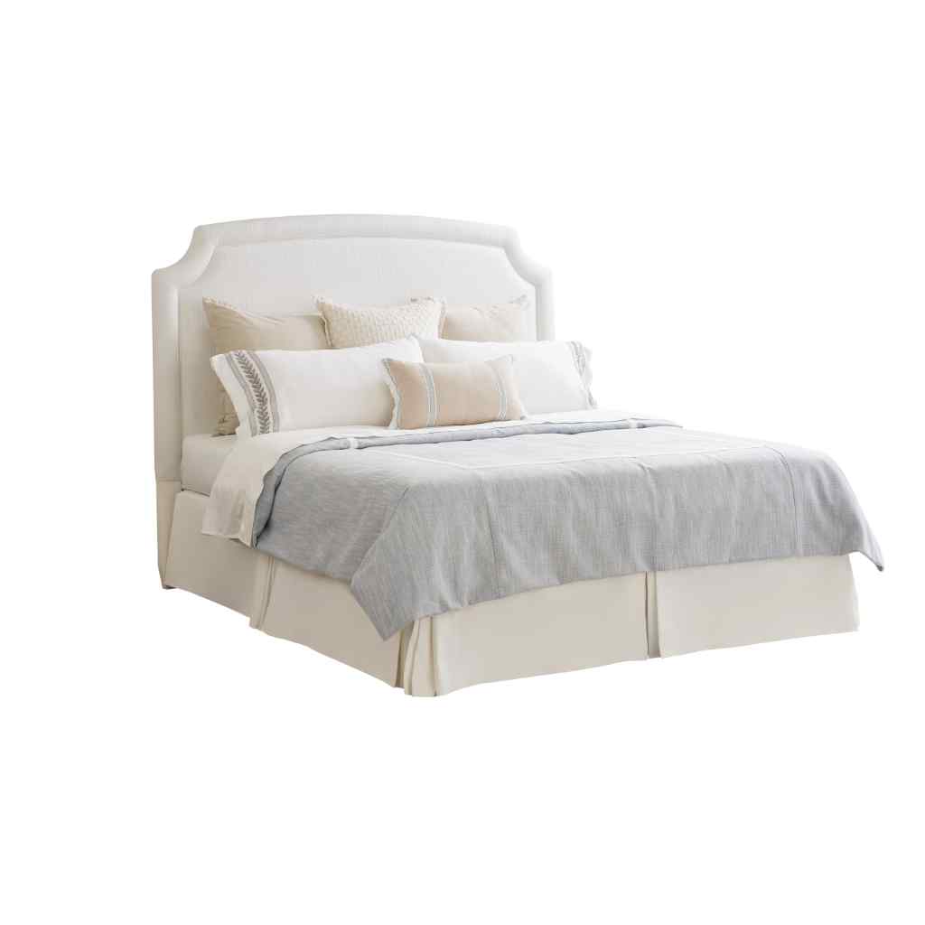 Avalon Upholstered Headboard Queen / White