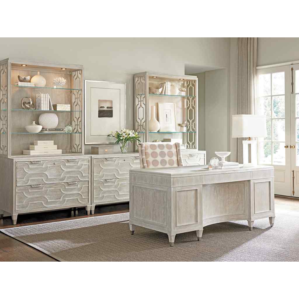 Avery Executive Desk Taupe