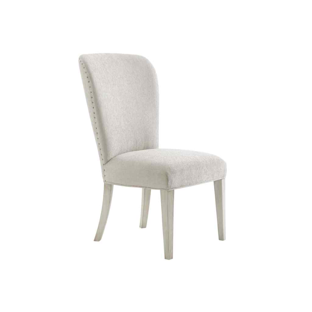 Baxter Upholstered Side Chair Oyster