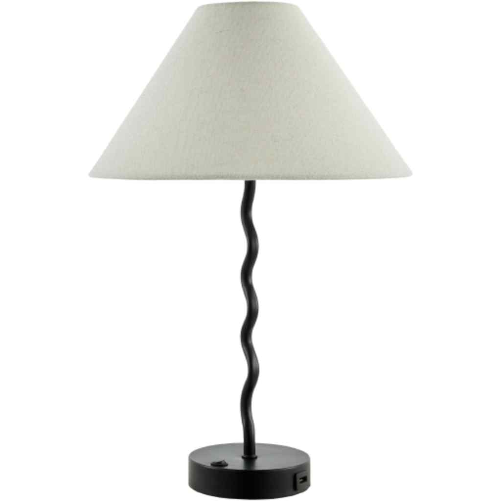 Begonia BEG-004 Lamp Black / 20"H x 13"W x 13"D