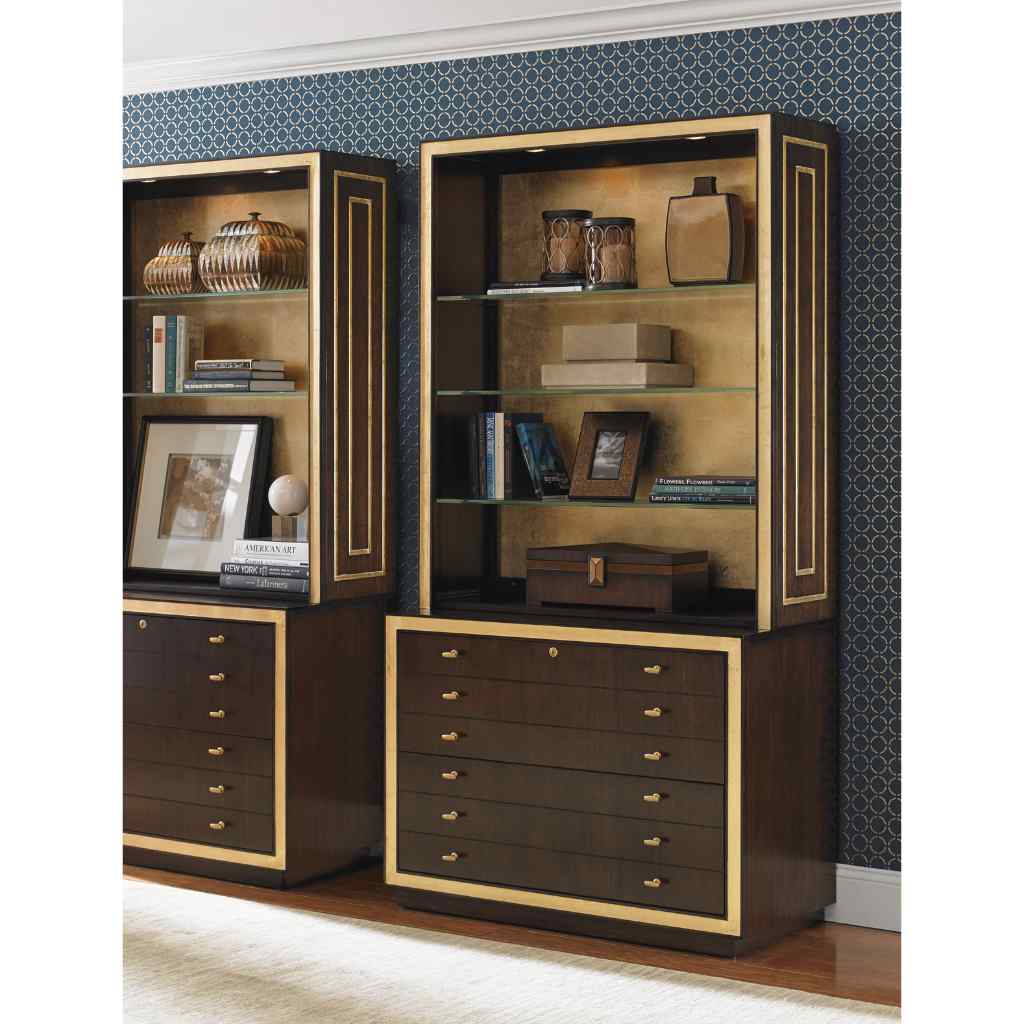 Beverly Palms File Chest Brown