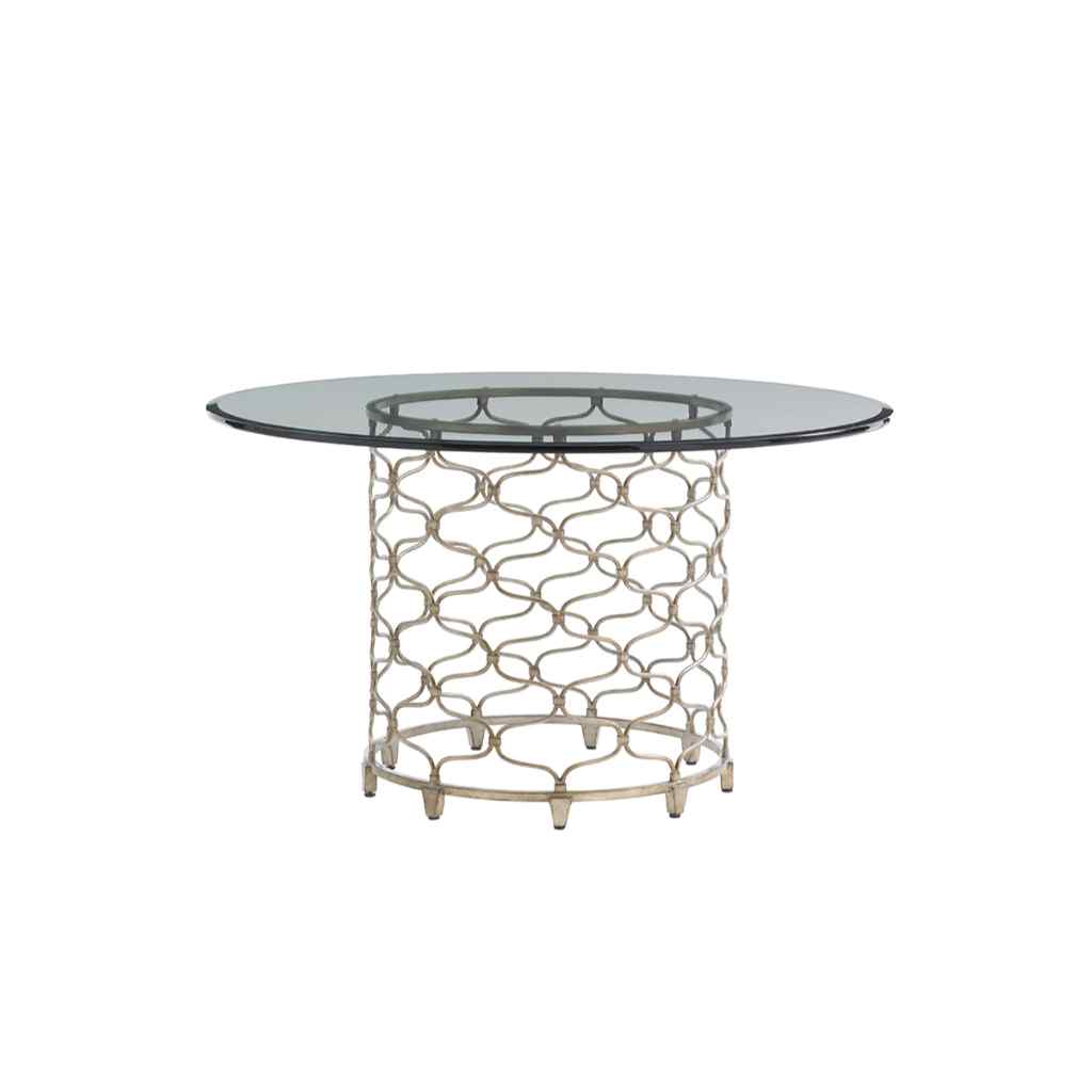 Bowlinger Table Buy Bollinger Round Dining Table With 54 Inch Glass Top | Great ...
