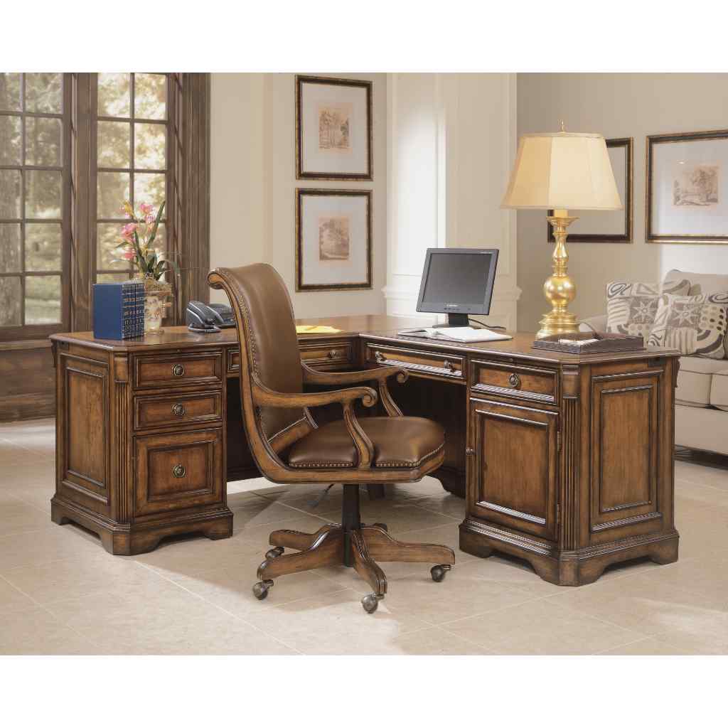 Brookhaven Executive L Right Return Medium Brown