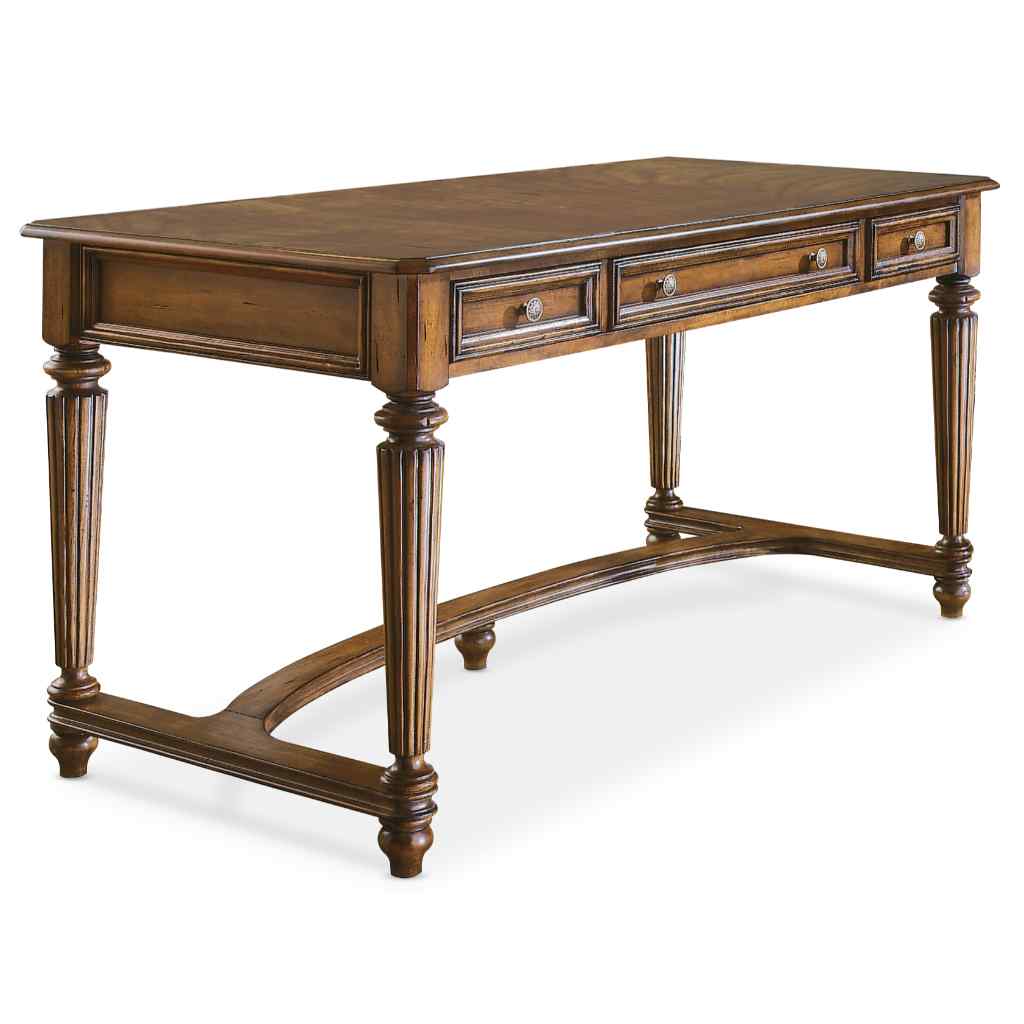 Brookhaven Leg Desk Medium Brown