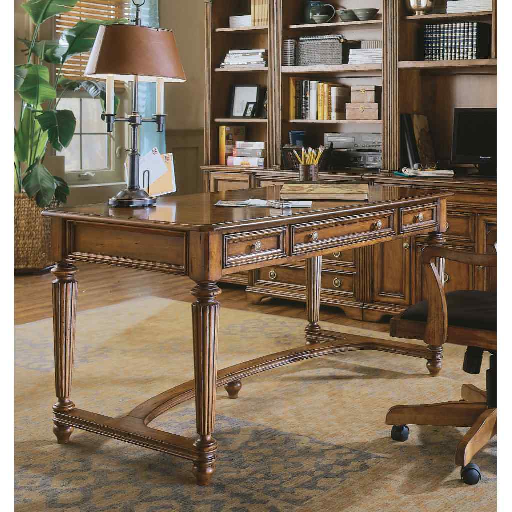 Brookhaven Leg Desk Medium Brown