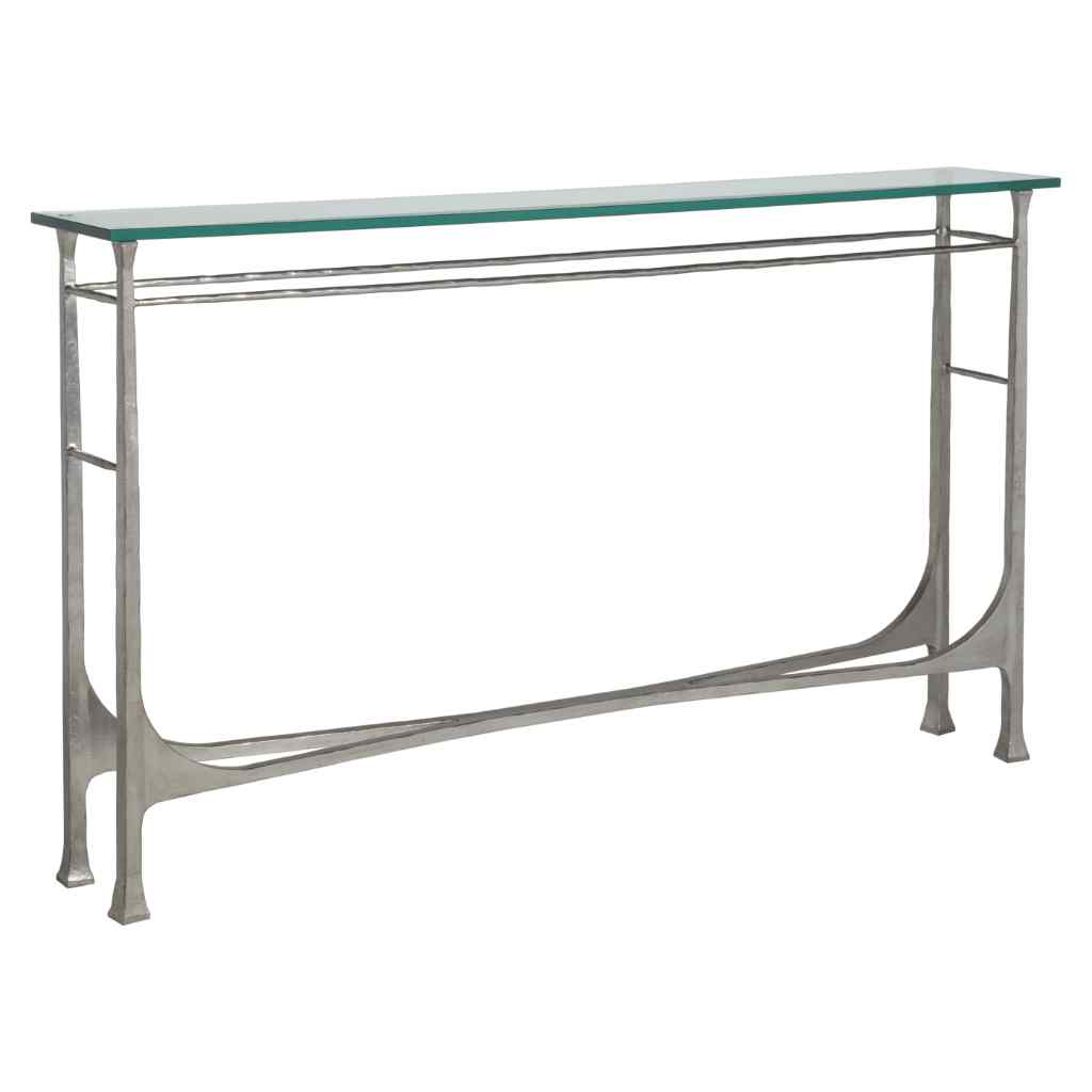 Bruno Console - Metal Designs Silver