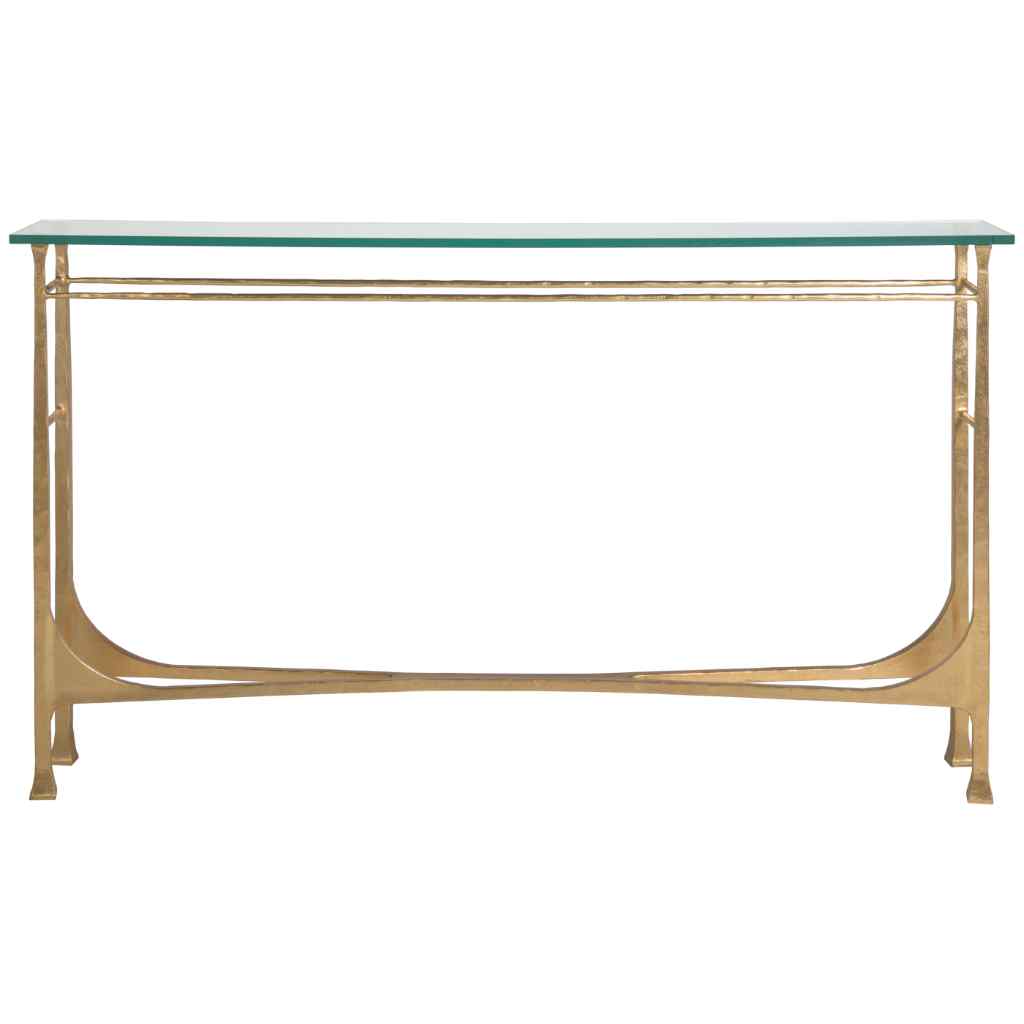 Bruno Console - Metal Designs Gold