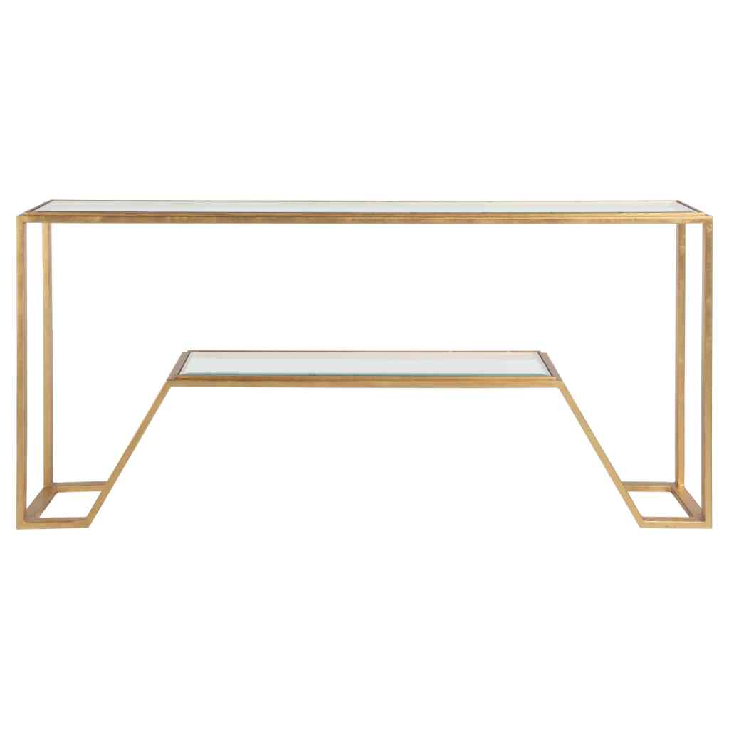 Byron Console - Metal Designs Gold