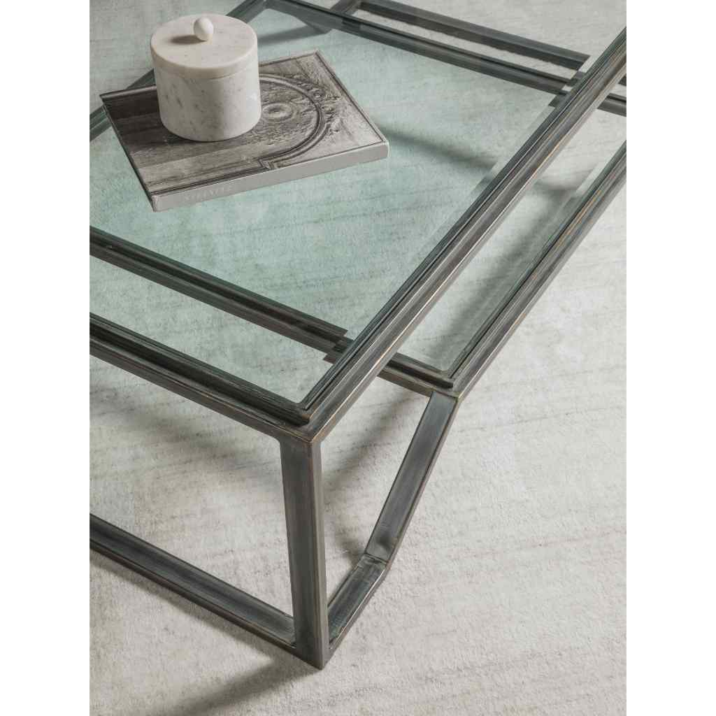 Byron Rectangular Cocktail Table - Metal Designs St Laurent