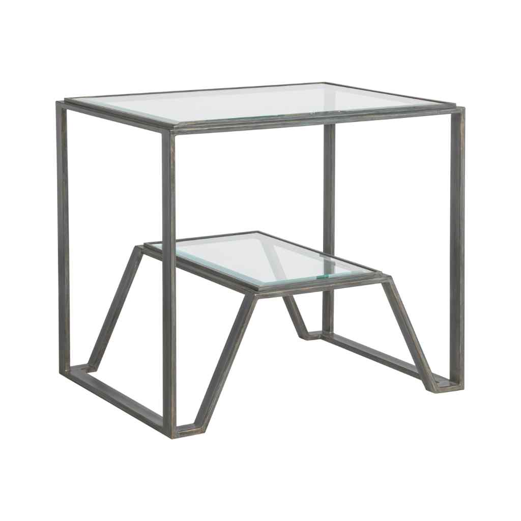 Byron Rectangular End Table - Metal Designs St Laurent