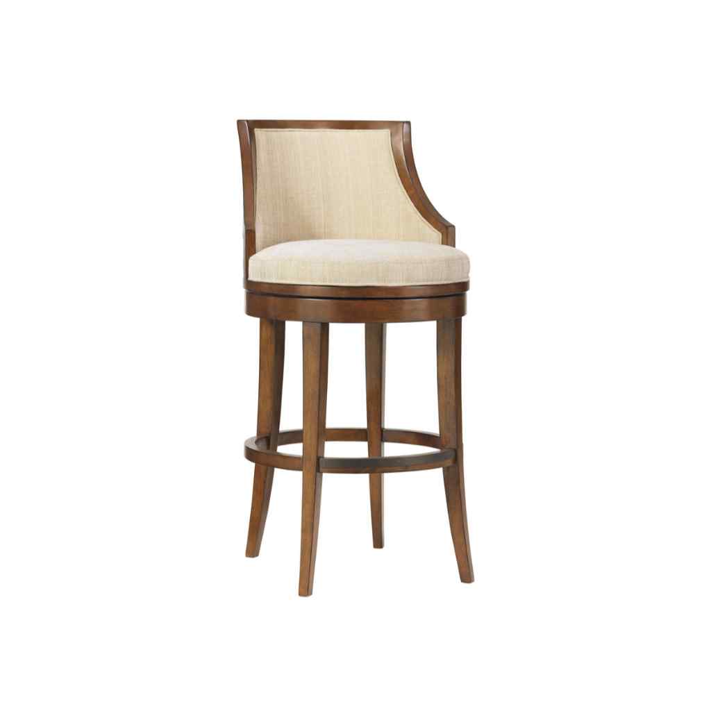 Cabana Swivel Bar Stool Brown
