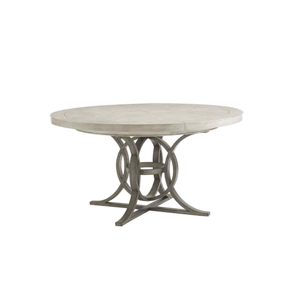 Calerton Round Dining Table Oyster